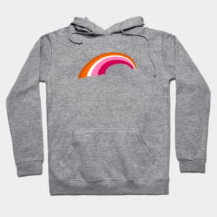 Lesbian Rainbow Hoodie